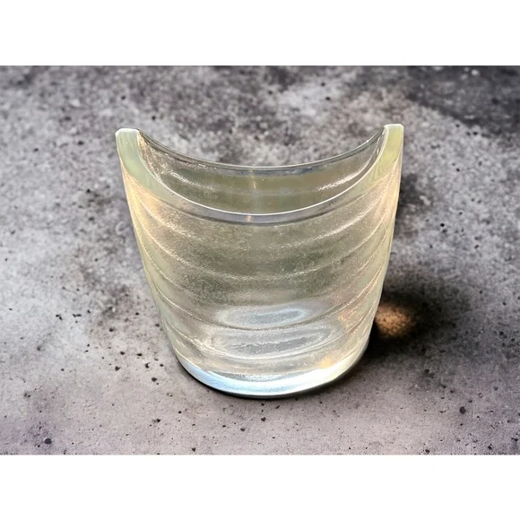 Midcentury Modern Bowl Collectible MCM Bowl Danish Modern Bowl Glass MCM Home D - Picture 7 of 10